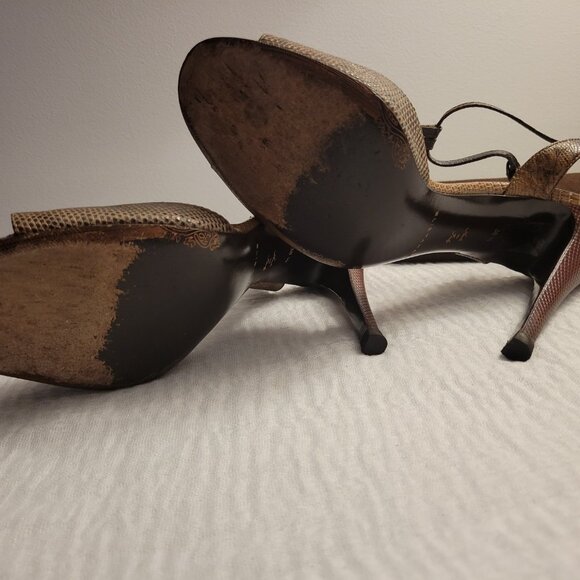 Elie Tahari -Pia Sandal - Lizard - Picture 3 of 3